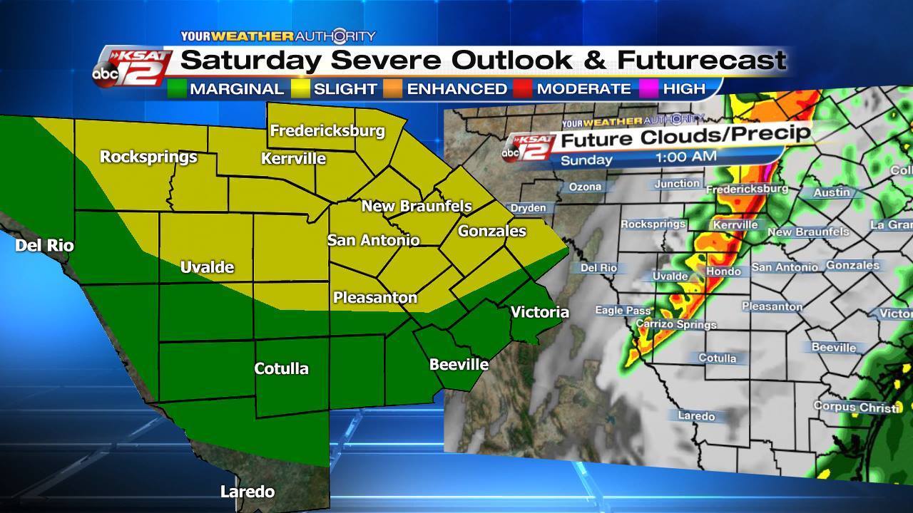 KSAT Weather Blog Severe storms pound portions of Texas